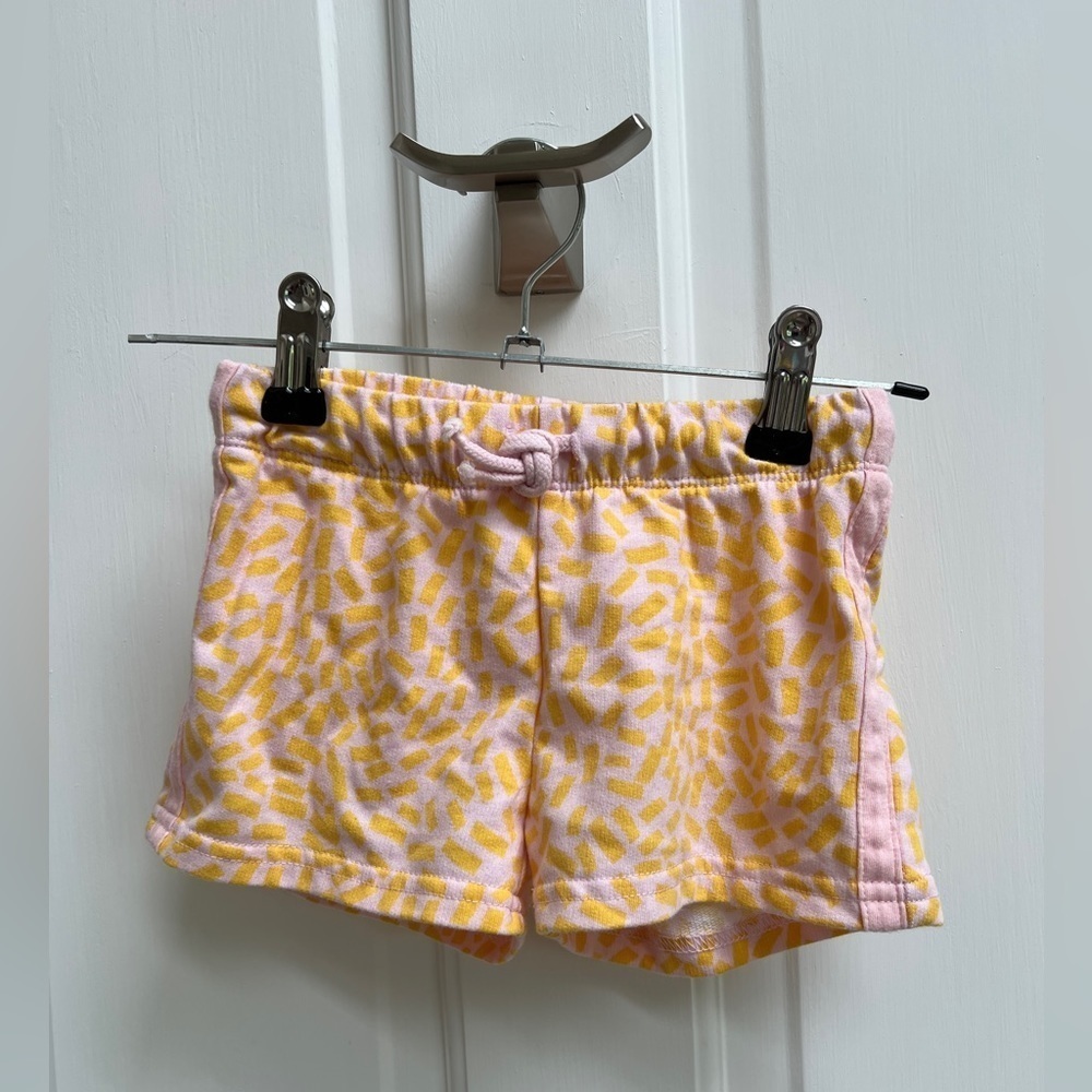 Okie Dokie 2T Pink and Yellow Girls Soft Girl Shorts